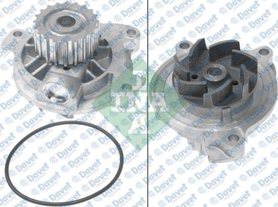 INA 538004510 Devirdaim Crafter I 2.5 Tdi Lt 28-35 I Transporter Iv 2.4 V70 I 2.5 Tdi S80 2.5tdi [Aat-Ael-Aas]